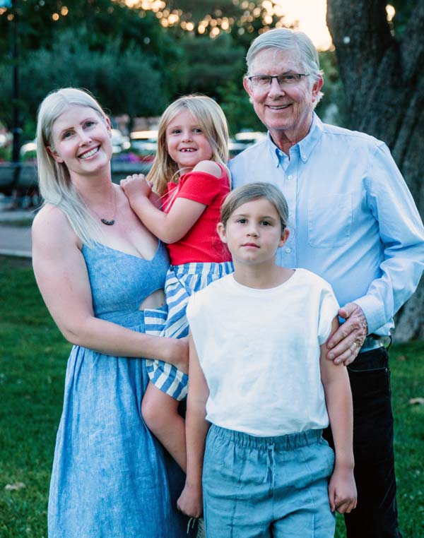 Steve Gregory & family